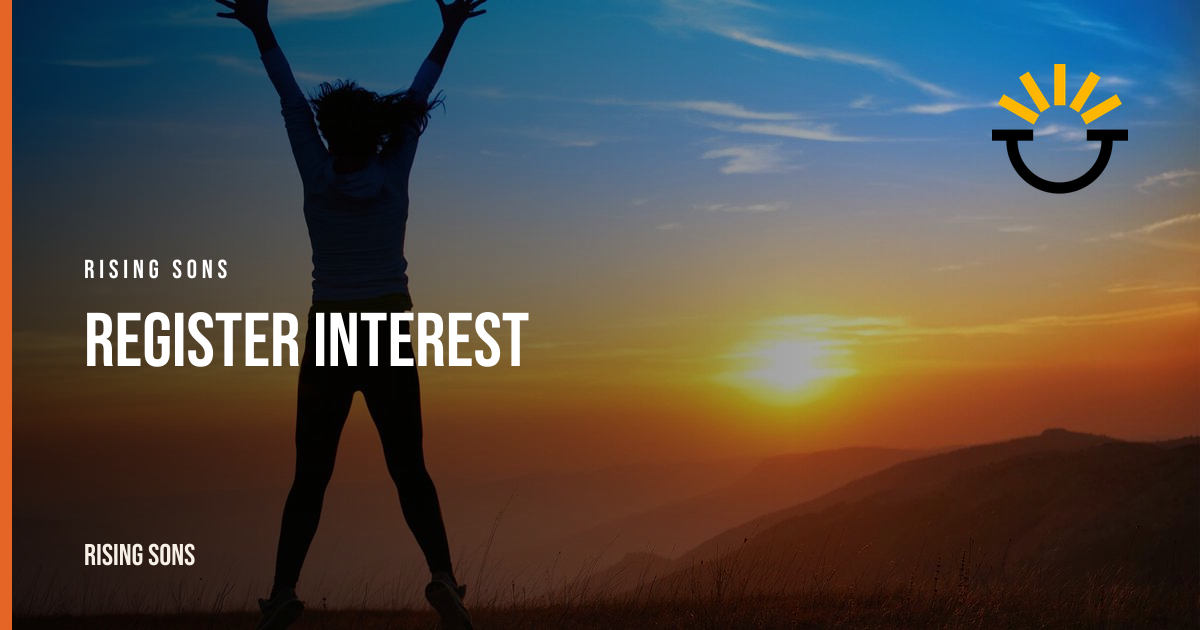 Register interest · Rising Sons